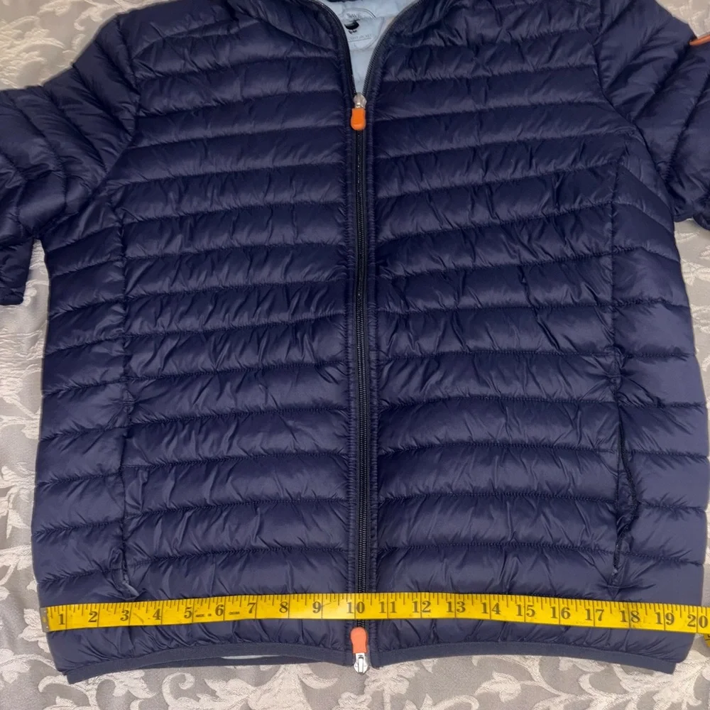 SAVE THE DUCK Navy Puffer Jacket. Excellent Condition - Picture 8 of 11